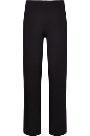 Movesgood Widdy Trousers Bottoms Trousers Flared Black