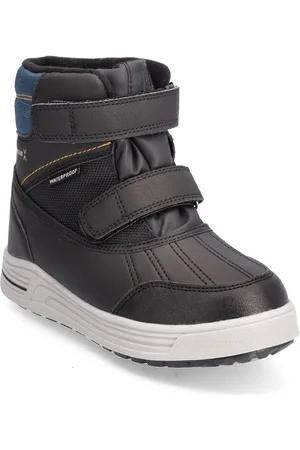 Pax Vix Talvikengät Tarroilla Black