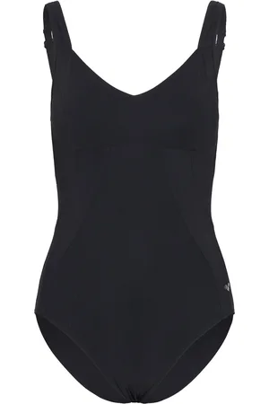 Arena W Vertigo Piece R Black Sport Swimsuits Black