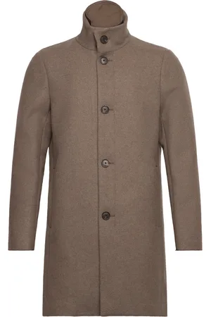 Matinique Marobert Villakangastakki Pitkä Takki Beige