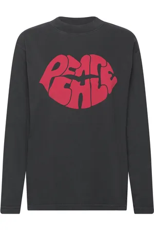 Eytys Compton Peace Tops Sweat-shirts & Hoodies Sweat-shirts Black