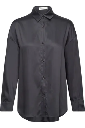 Movesgood Cia Wide Shirt Tops Shirts Long-sleeved Grey