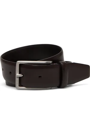 HUGO BOSS Erman-L_Sz35 Accessories Belts Classic Belts Brown