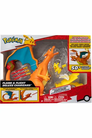 Pokemon Interactive Fire And Fly Charizard W. Pika Toys Interactive Animals & Robots Interactive Animals Multi/patterned