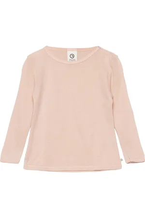 Green Cotton Woolly L/S T Baby Outerwear Base Layers Baselayer Tops Pink