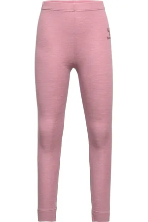 Hummel Hmlwolly Tights Sport Base Layers Baselayer Bottoms Pink