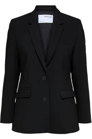 SELECTED Slfrita Ls Classic Blazer Fd Noos Blazers Single Breasted Blazers Black