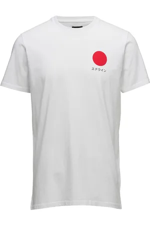 Edwin Japanese Sun T-Shirt - White Designers T-shirts Short-sleeved White