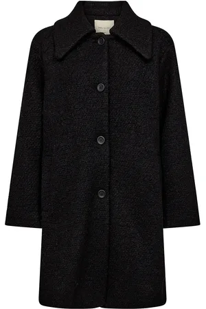 Freequent Fqsixty-Jacket Outerwear Coats Winter Coats Black