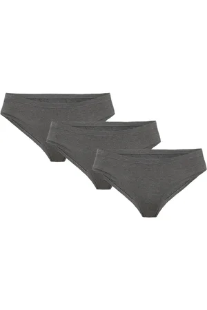 Movesgood Bamboo Uw Thong Stringit Alusvaatteet Grey