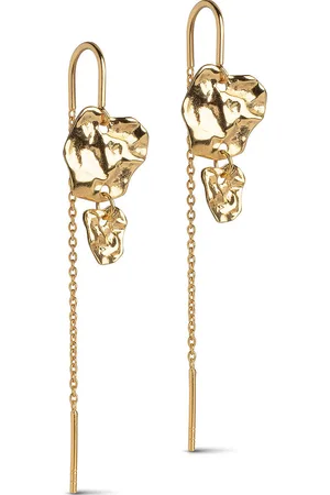 Enamel Kim Earring Korvakoru Korut Gold