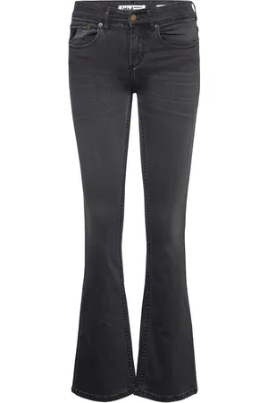 Lois Melrose Bottoms Jeans Flares Black