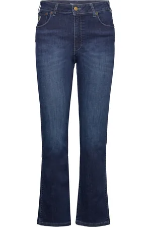 Lois Malena-F 5707 Marconi Mist Bottoms Jeans Flares Blue