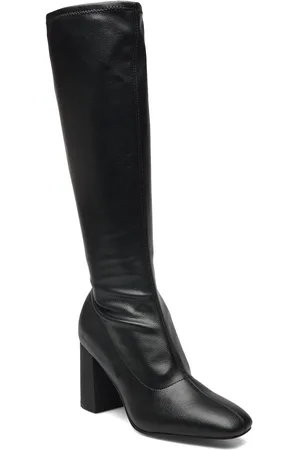 Bianco Biaellie Knee High Boot Carnation# Shoes Boots Over-the-knee Black