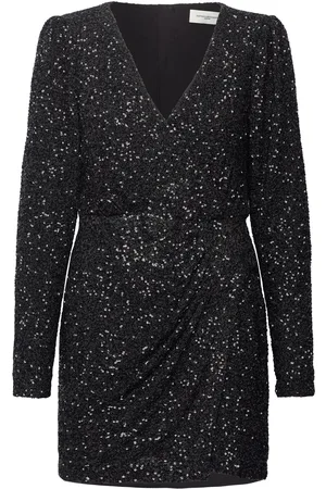 Copenhagen Muse Cmsequince-Dress Lyhyt Mekko Black