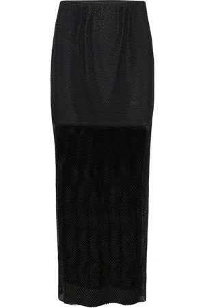 Copenhagen Muse Cmst -Skirt Pitkä Hame Black