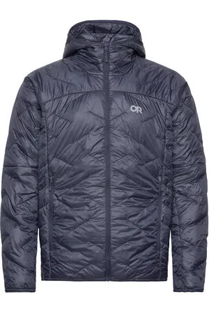 Outdoor Research M Superstra Lt Hood Sport Jackets Quilted Jackets Navy