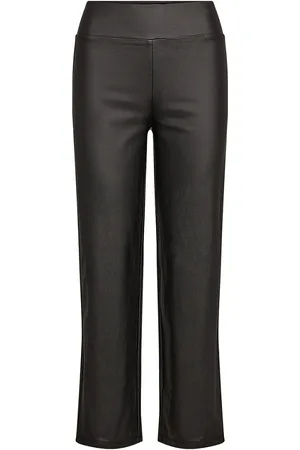 soyaconcept Sc-Pam Bottoms Trousers Wide Leg Black