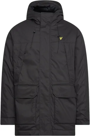 Lyle & Scott Microfleece Parka 2.0 Parka Takki Black