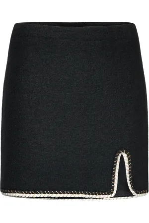 MAUD Lisa Skirt Lyhyt Hame Black