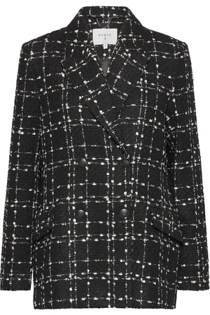 Dante 6 D6Pearson Bouclé Blazer Blazers BouclÉ Blazers Black