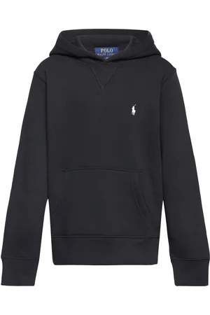 Ralph Lauren Fleece Hoodie Tops Sweat-shirts & Hoodies Hoodies Black