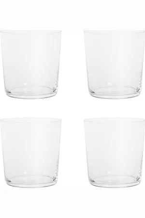 aida Raw Glass - Vandglas Clear 4 Stk 37 Cl Sleeve Packing Home Tableware Glass Drinking Glass Nude
