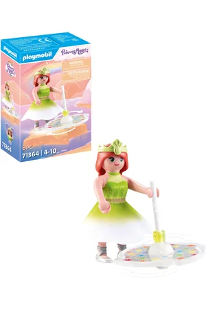 Playmobil Princess Magic Rainbow Spinning Top With Princess - 71364 Toys Toys Princess Magic Multi/patterned