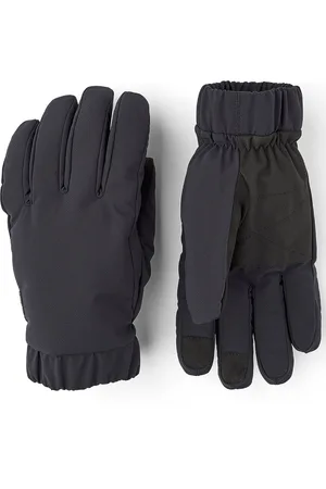 Hestra Axis Olive Accessories Gloves Finger Gloves Black