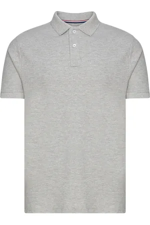 U.S. Polo Assn. Uspa Polo Alfred Men Tops Polos Short-sleeved Grey