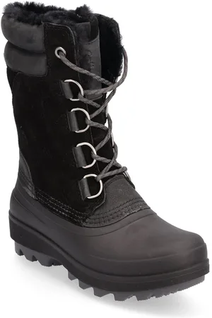 Kamik Lauren Shoes Boots Ankle Boots Laced Boots Black