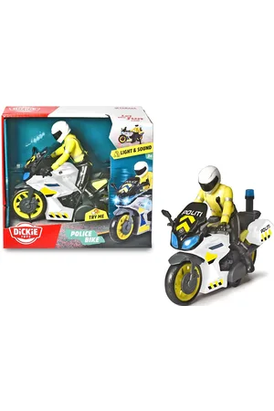 DICKIE TOYS Police Bike - No Toys Toy Cars & Vehicles Multi/patterned