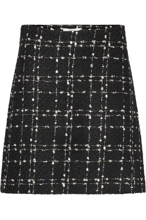 Dante 6 D6Jomba Bouclé Skirt Lyhyt Hame Black