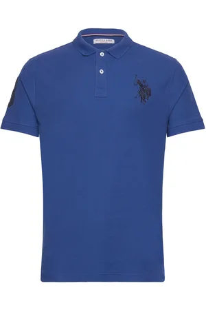 U.S. Polo Assn. Uspa Polo Alfredo Men Tops Polos Short-sleeved Navy
