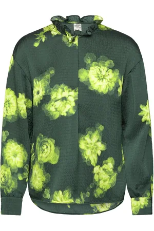 Baum und Pferdgarten Merella Designers Blouses Long-sleeved Green
