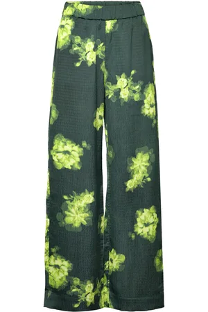 Baum und Pferdgarten Narine Designers Trousers Wide Leg Green