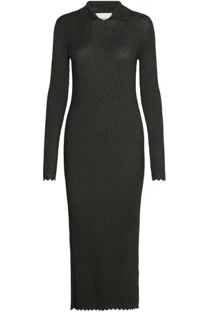 Munthe Elissa Polvipituinen Mekko Black
