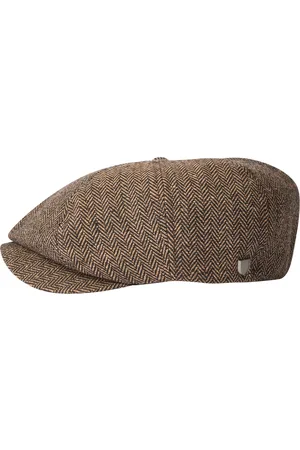 Brixton Brood Snap Cap Accessories Headwear Hats Brown