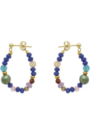 Nuni Copenhagen Tiffany Accessories Jewellery Earrings Hoops Blue