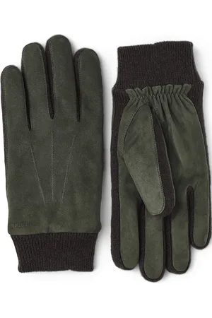 Hestra Geoffrey Accessories Gloves Finger Gloves Khaki Green