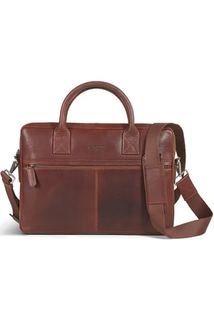 Howard London Laptop Bag Evan Tietok Laukku Läppärilaukku Laukku Brown