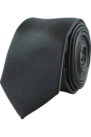 Portia 1924 Funeral Tie Solmio Kravatti Black