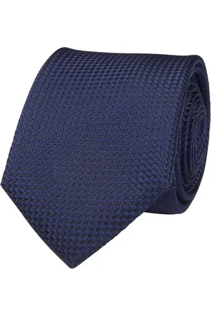 Portia 1924 Silk Tie Solmio Kravatti Navy