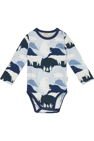 Ma-ia Family Polar Body Bodies Long-sleeved Blue