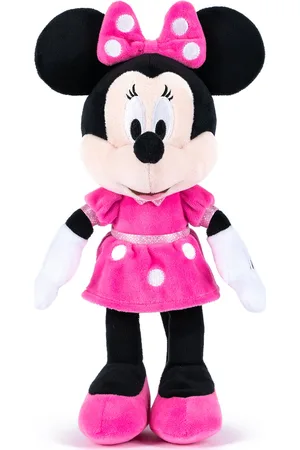 Disney Minnie Hot Pink Dress 43 Cm Toys Soft Toys Stuffed Animals Pink