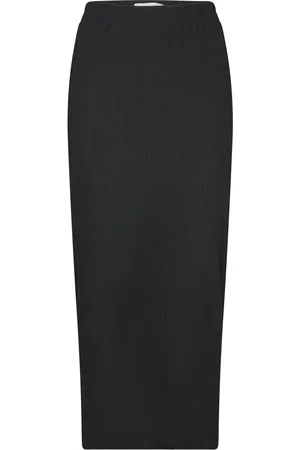 Lollys Laundry Annall Midi Skirt Polvipituinen Hame Black