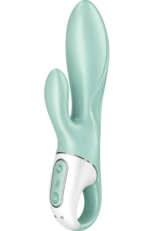Satisfyer Air Pump Bunny 5+ Mint Beauty Women Sex And Intimacy Vibrators Green