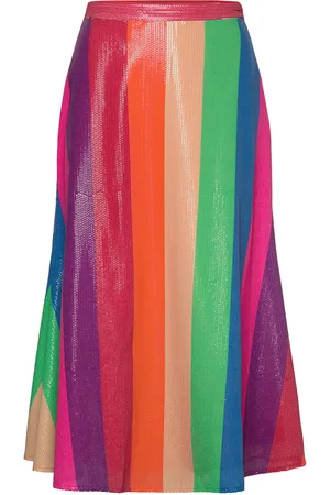 OLIVIA RUBIN Penelope Pitkä Hame Multi/patterned
