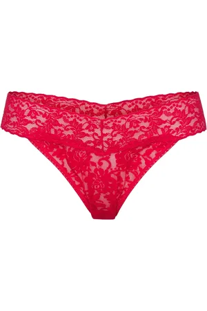 Hanky Panky 4811 - Original Rise Thong Stringit Alusvaatteet Red