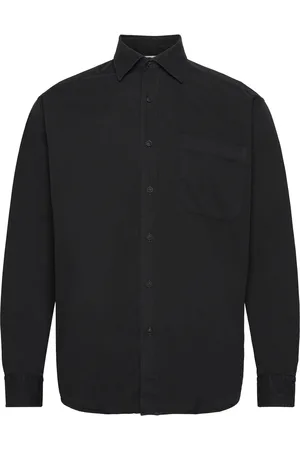 Woodbird Yuzo Antic Shirt Designers Overshirts Black